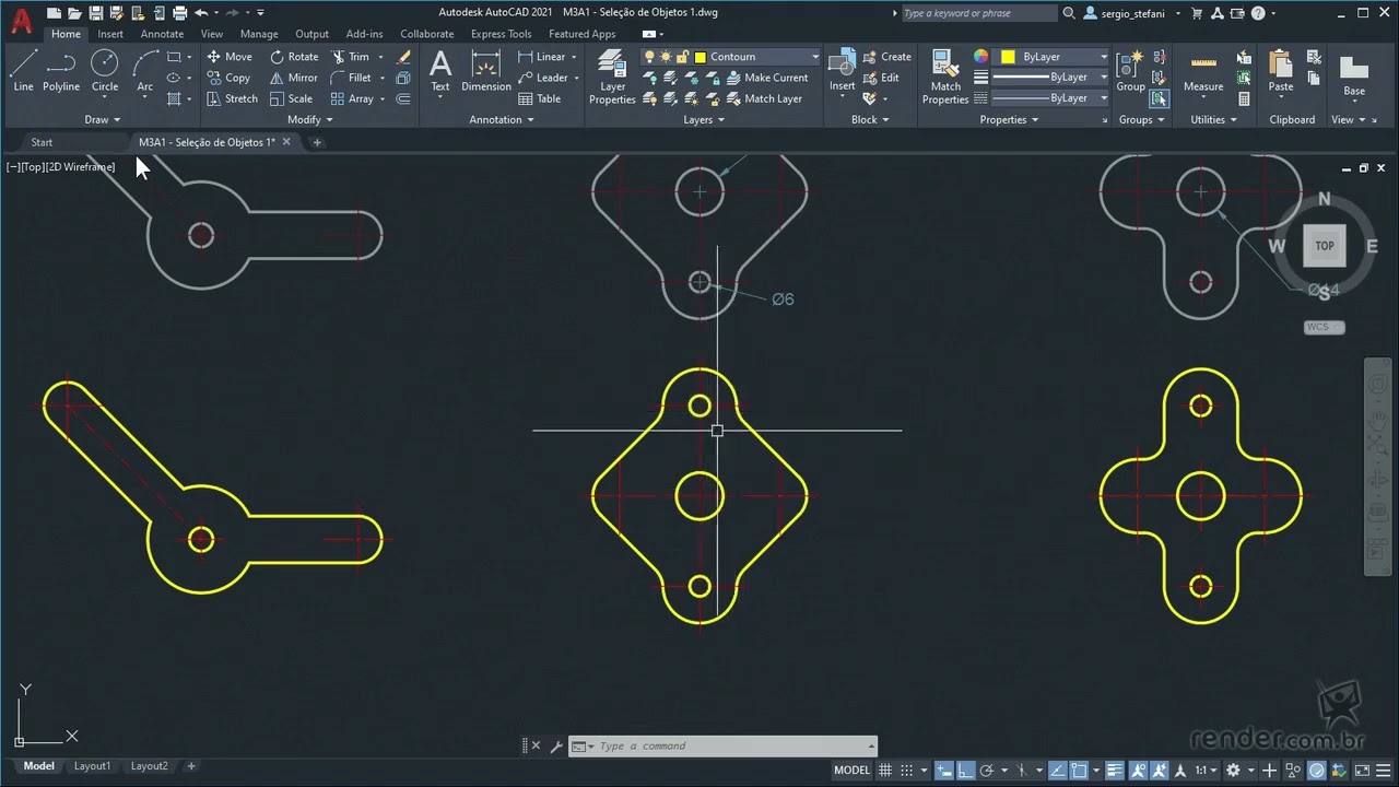 17 - Getting to know the selection modes | AutoCAD Basic and Practical