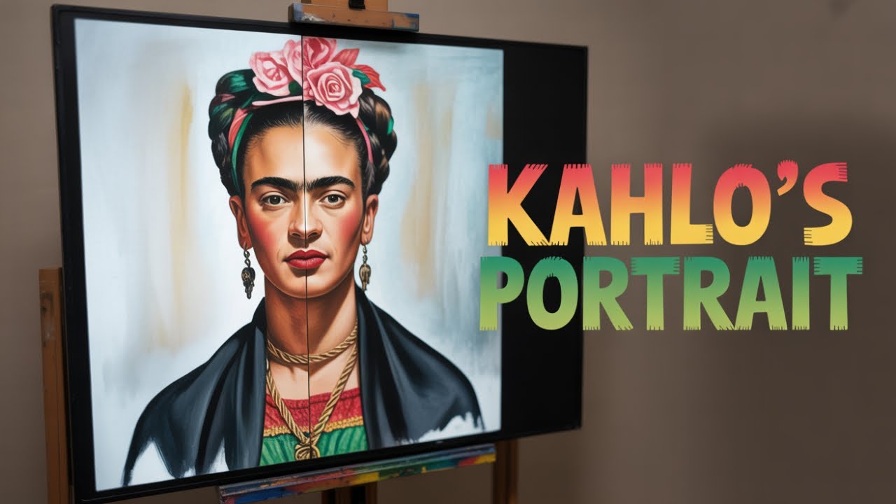 Frida Kahlo Comes Alive in Vibrant Colors!
