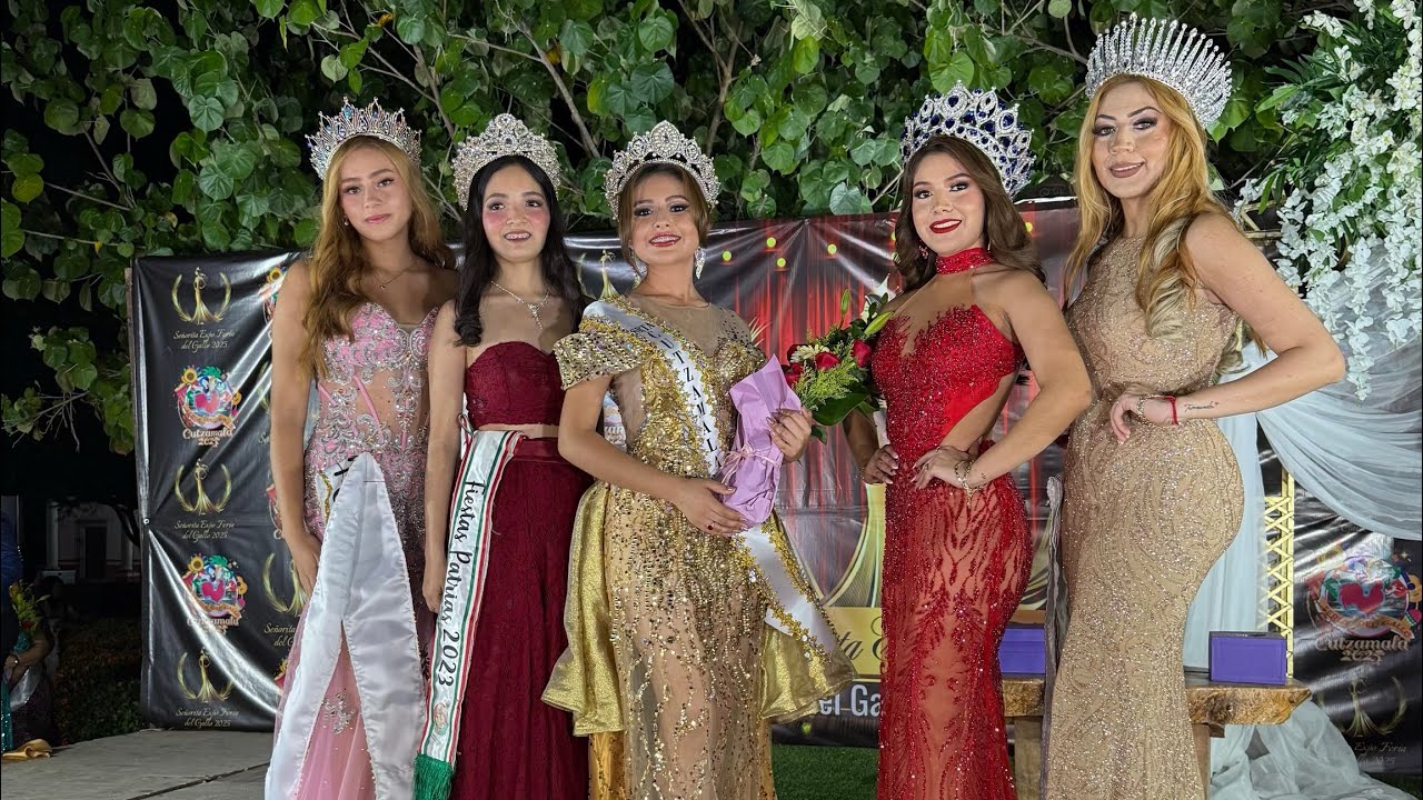 Coronación de la reina de la Expo feria de Cutzamala Guerrero 2025