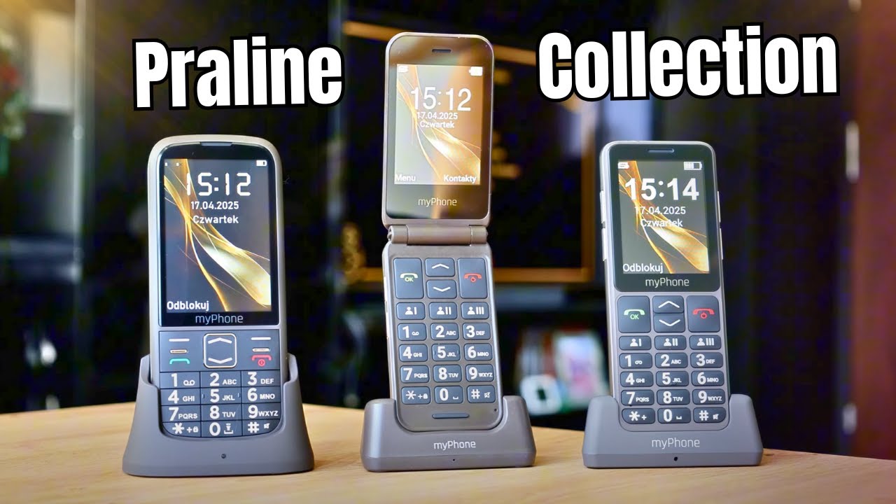 Telefon dla seniora? 📞 Sprawdzamy myPhone Praline Collection