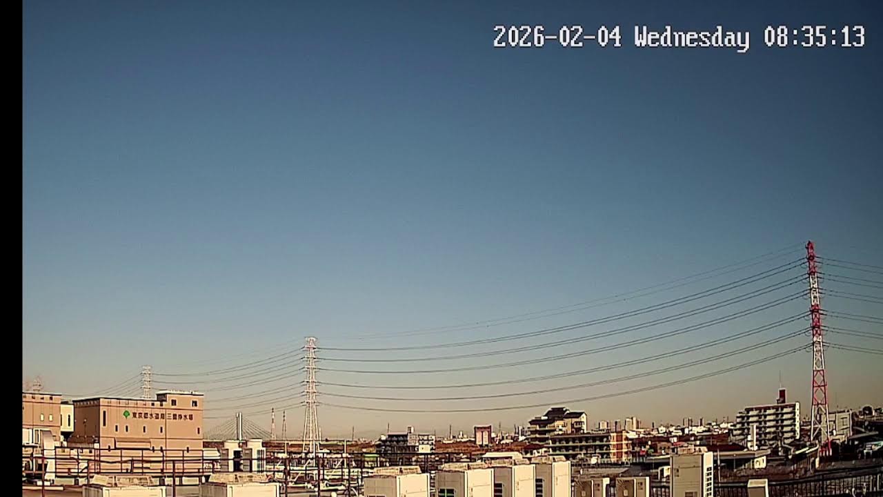 東京都板橋区三園ライブカメラ Tokyo Itabashi Live camera.world.cam