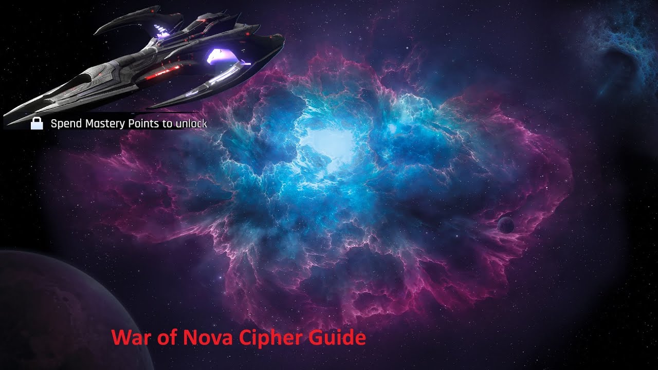 Руководство по шифрам War of Nova