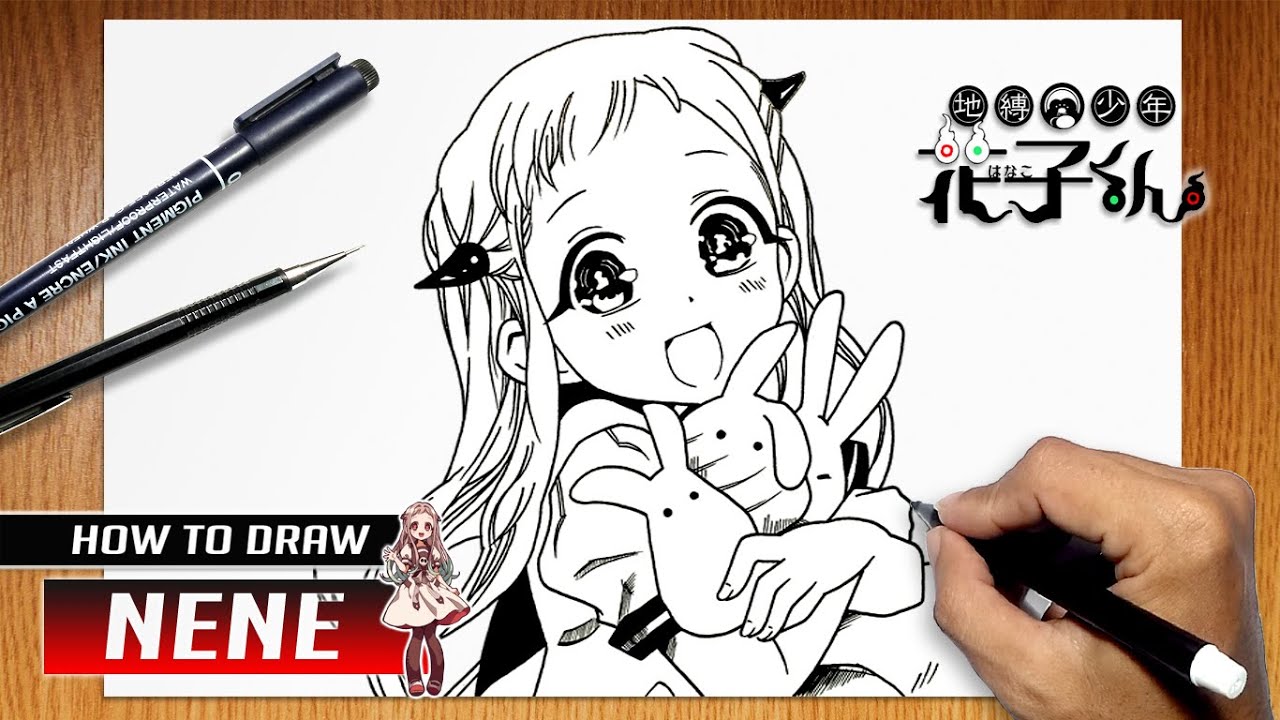 How to draw Yashiro Nene from Jibaku Shounen Hanako-kun
