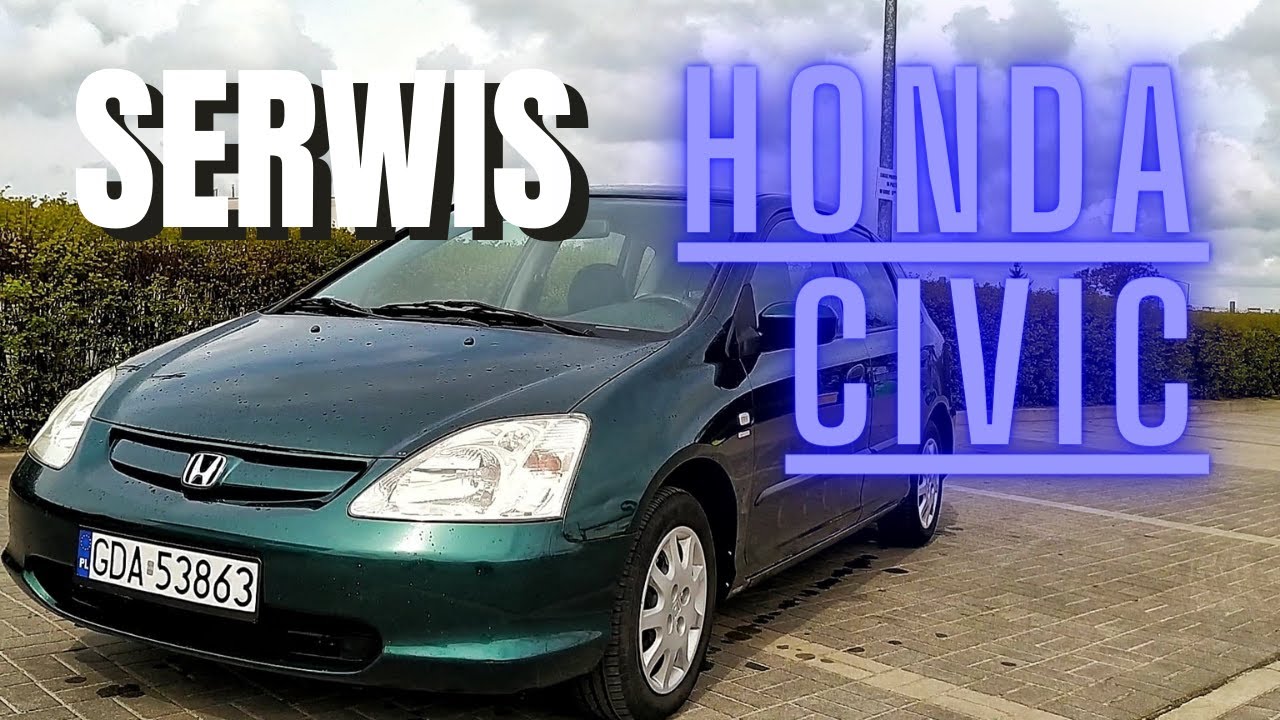 Honda Civic VII | Pierwszy serwis Hondy - filtry i olej 🔧