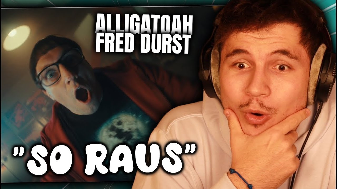 Ich höre das ERSTE MAL ALLIGATOAH!😱...Reaktion : Alligatoah - SO RAUS feat. Fred Durst | PtrckTV