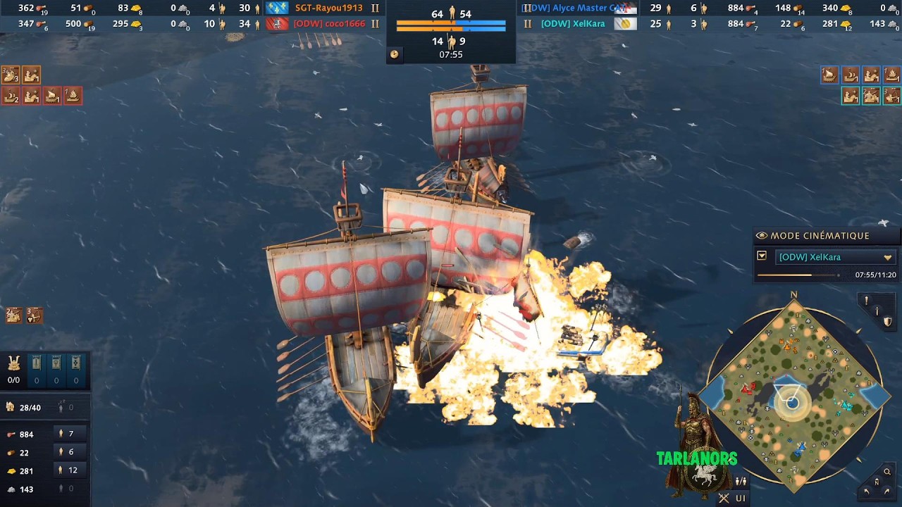 AOE4  - 2v2 Classique mais sur l'eau ca va péter PETER