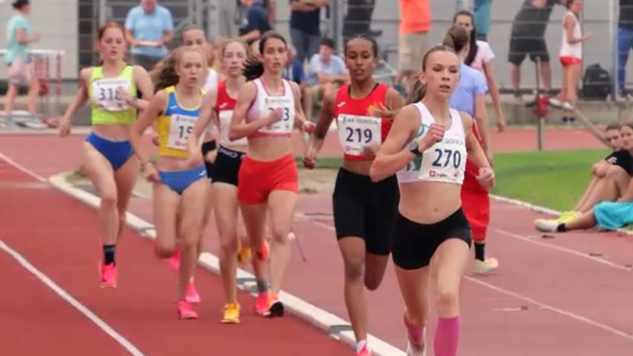 Athletics 800 m Girls Slovenian U18 Championships 1st Živa Remic Nova Gorica 2024