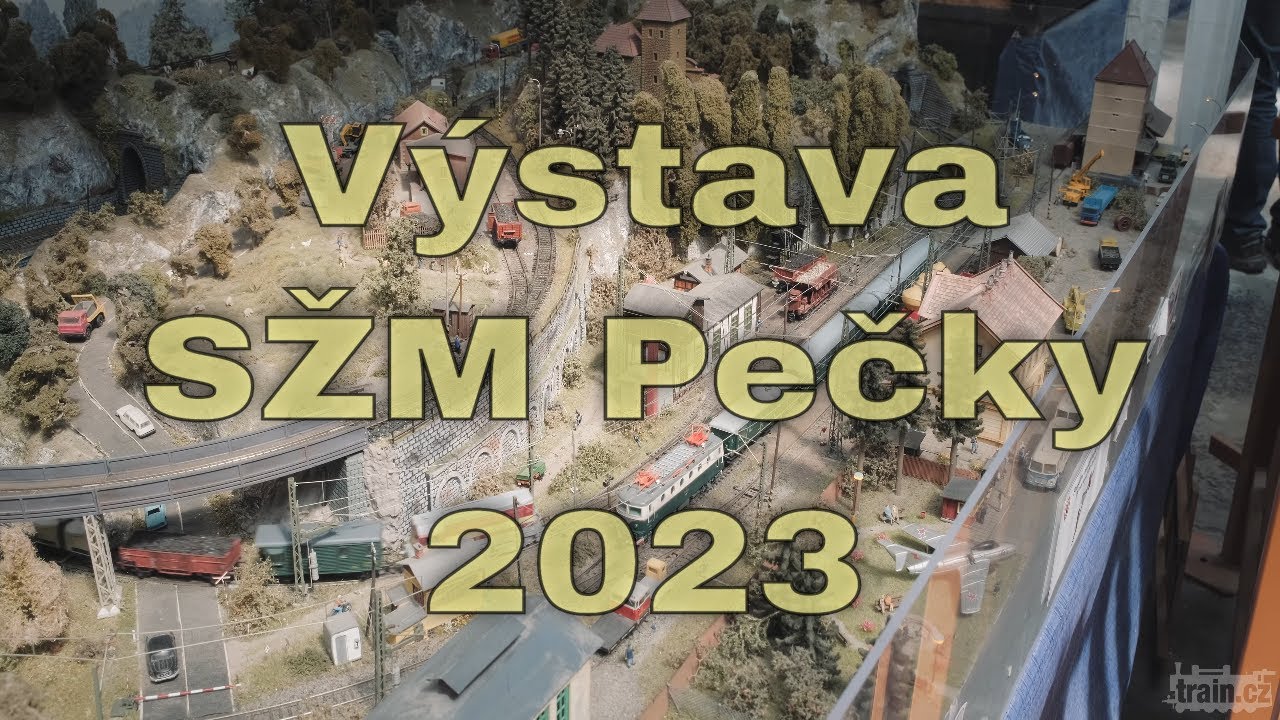 SŽM Pečky - Velká výstava modelové železnice 2023