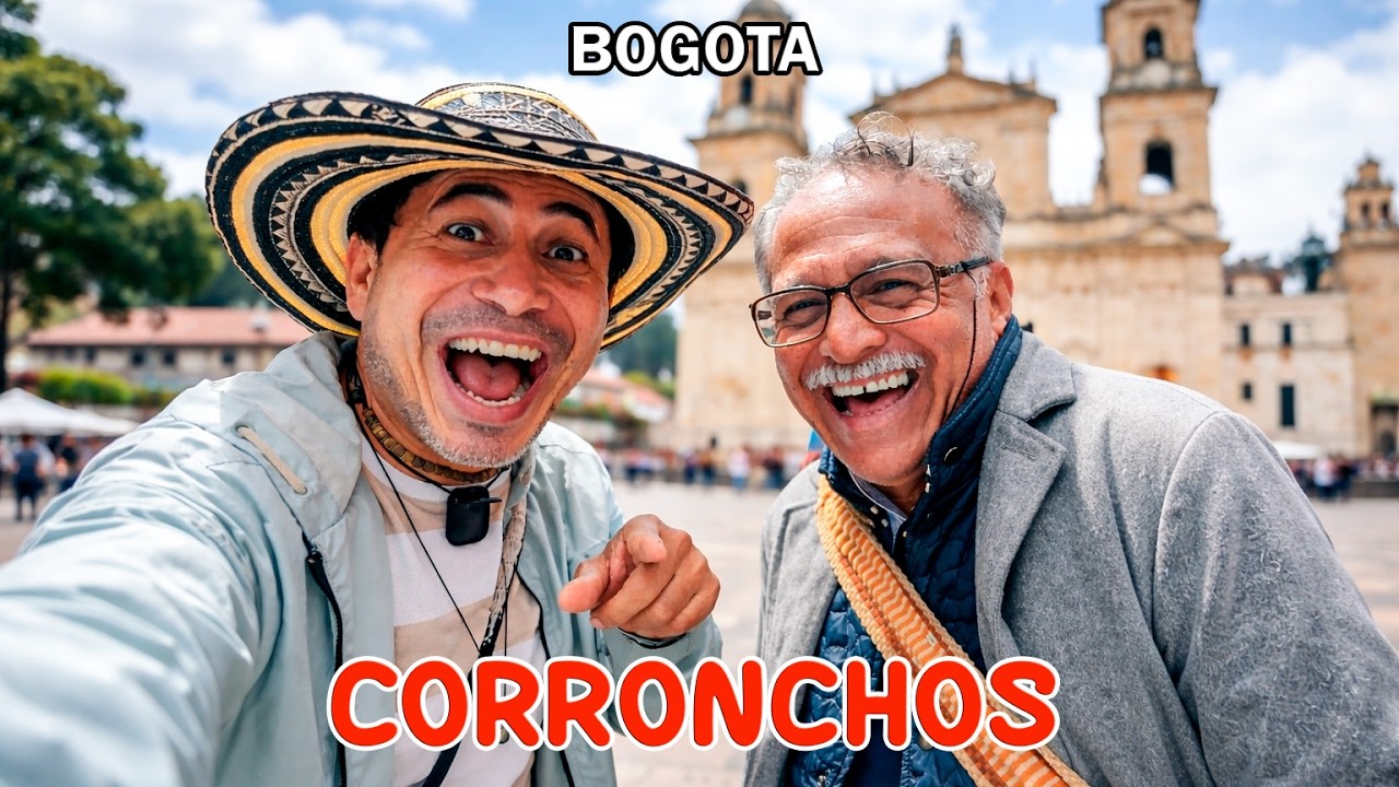 Me Encontré con Gente de Pueblo en BOGOTA, Probé CHICHA y Estuve en una Exposición