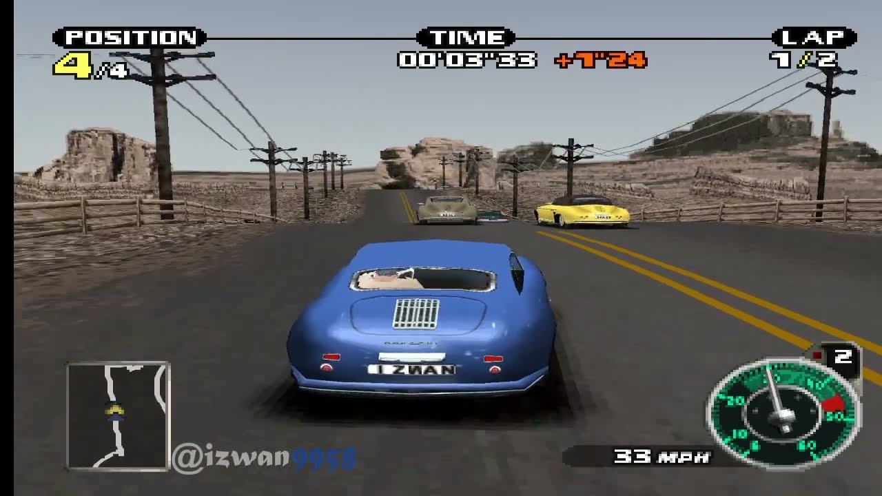 NFS: Porsche Unleashed 356 1100 Coupe '50 | Class 3 Tournament ( Jan 13, 2026 ) - izwan995 -