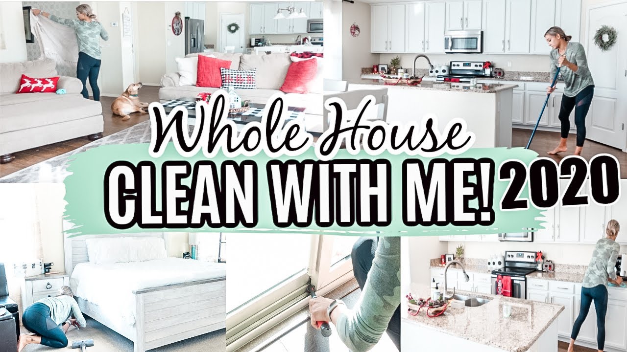 NEW! WHOLE HOUSE CLEAN WITH ME 2020 | EXTREME SPEED CLEANING MOTIVATION | CLEANING ROUTINE