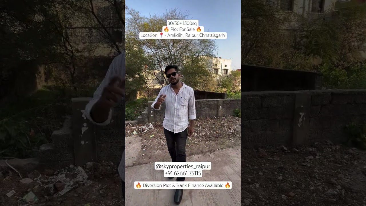 1500sq.Plot For Sale Amlidih, Raipur 
