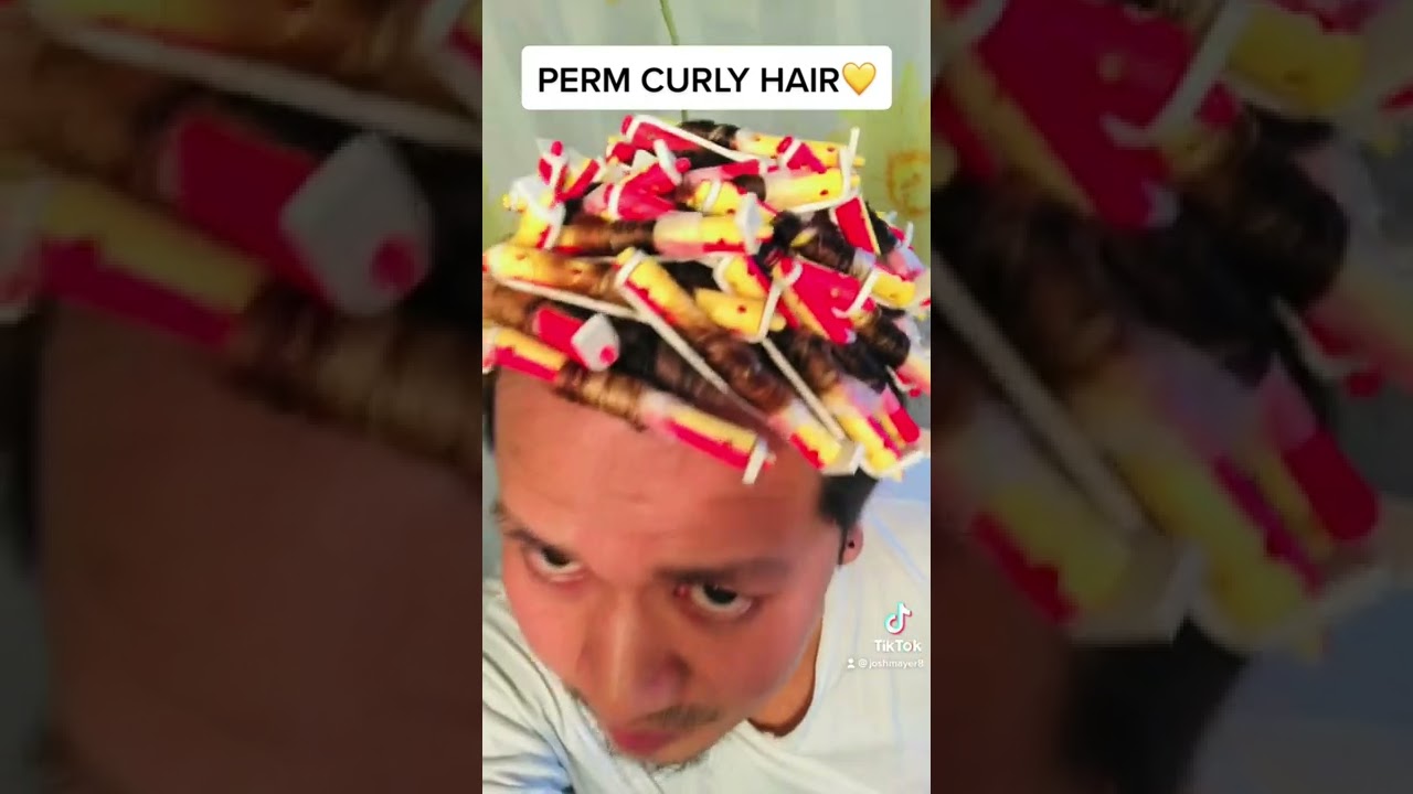 How to Get Tight Perm Curly Color Hair? DIY Step by Step