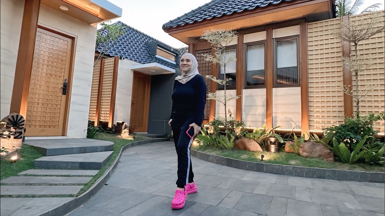 Nyobain nginep di villa yang baru banget opening  di pangandaran || lokasi di pantai barat