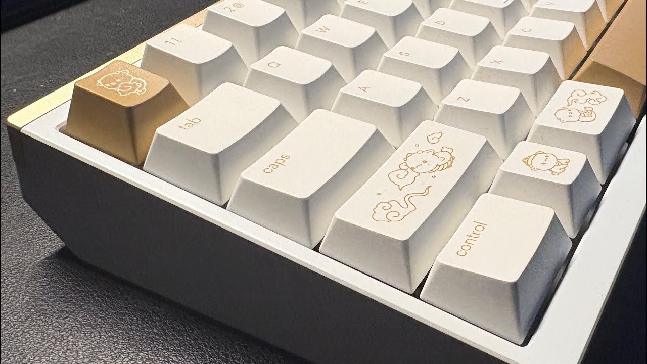 Mode65 (2024) | Gateron Baby Kangaroo on POM Plate | osume Year of the Dragon | Typing Sound Test