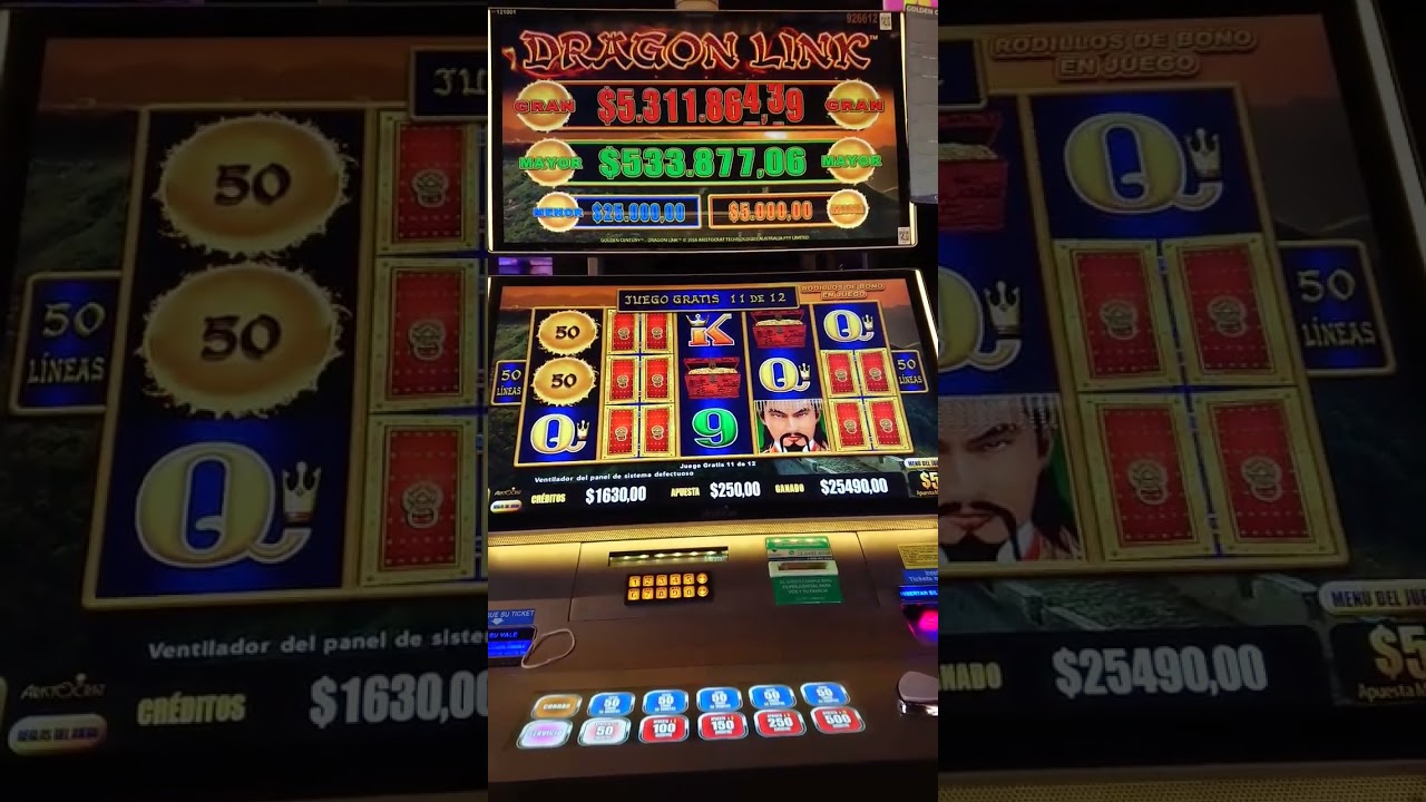 👉Biggest Jackpot in DRAGON LINK SLOT #shorts #short #casino