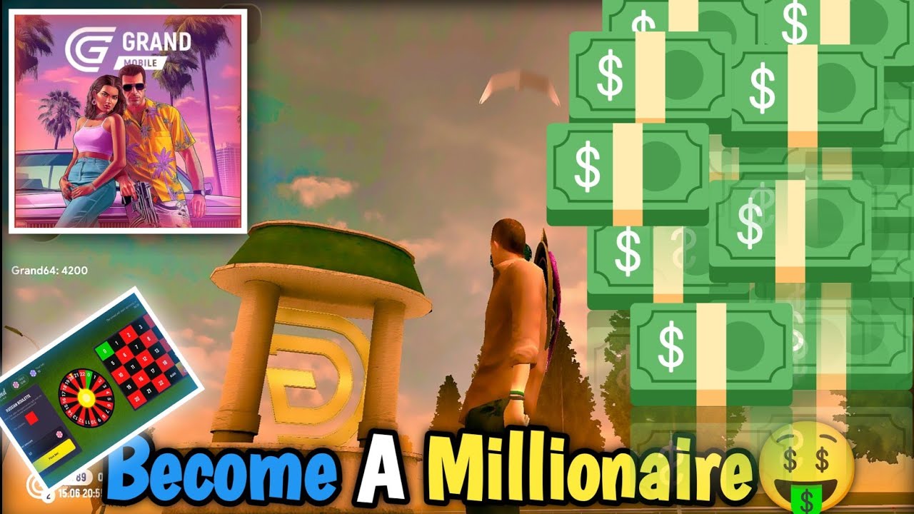 How To Win  Russian😉 Roulette Become A Millionaire💴 🤑First Time Casino In Grand RP Mobile📱