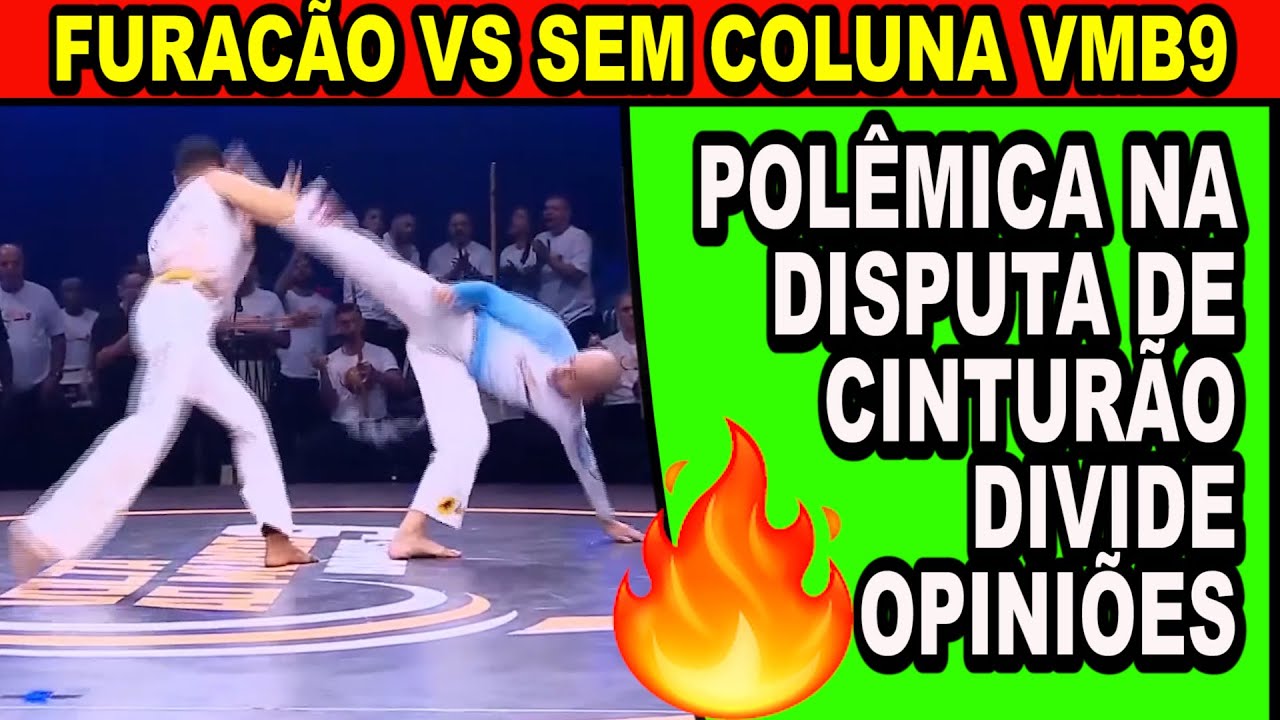 Furacão vs Sem coluna (polemica na disputa de cinturão divide opiniões) VMB 9