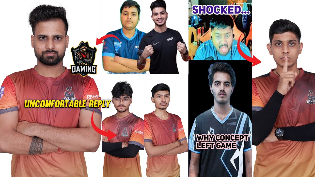 KILLER AND ICONIC IN TG ESPORTS ? WHY CONCEPT LEFT GAME ? UNCOMFORTABLE REPLY | ROCKY & RDX SHOCKED