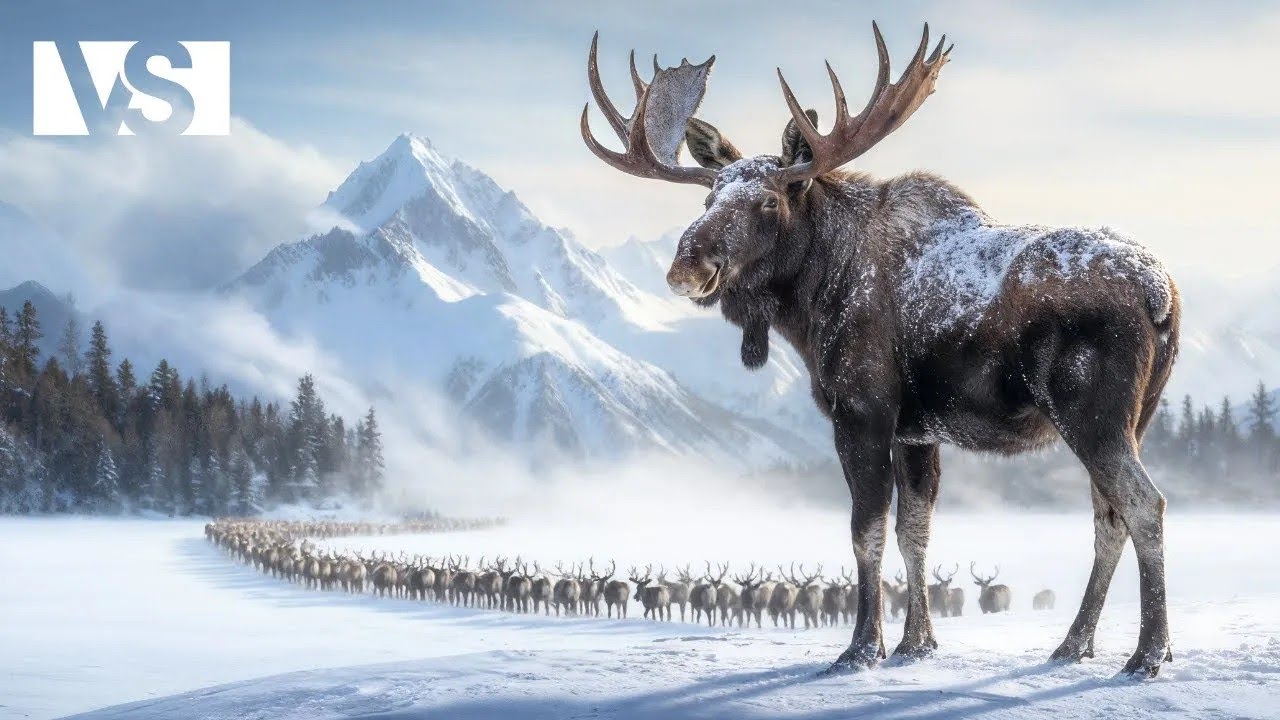 THE GREAT MIGRATION IN ALASKA | The Epic March of the Arctic Caribou – Wildlife Documentary