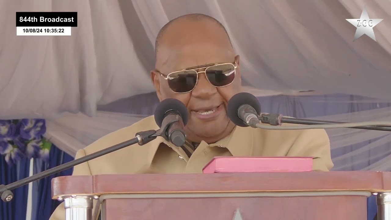 BISHOP'S SERMON SAT 10 AUG 2024  - ZUVA RASAMERE