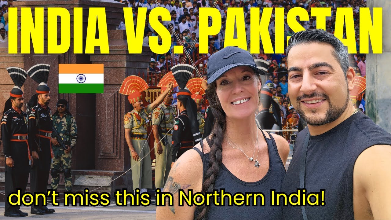 Epic India-Pakistan Border Ceremony Experience! Attari-Wagah Border Vlog. Amritsar, Punjab.