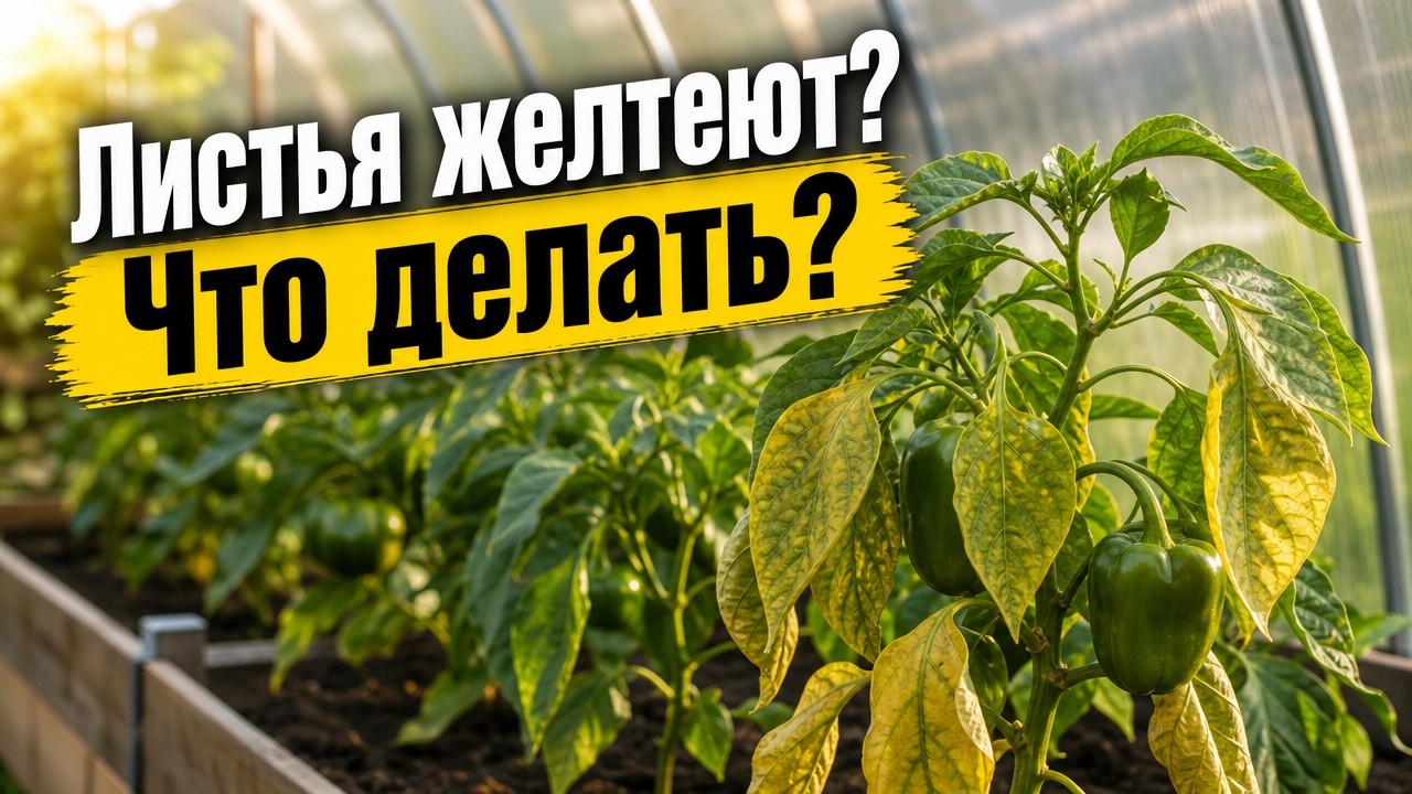 Листья желтеют. Что делать?
