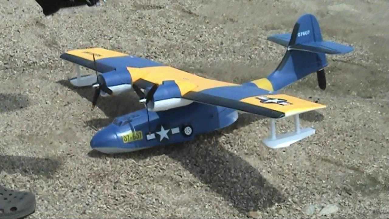 Hobbyking PBY Catalina 1380mm (PNF) Test flight