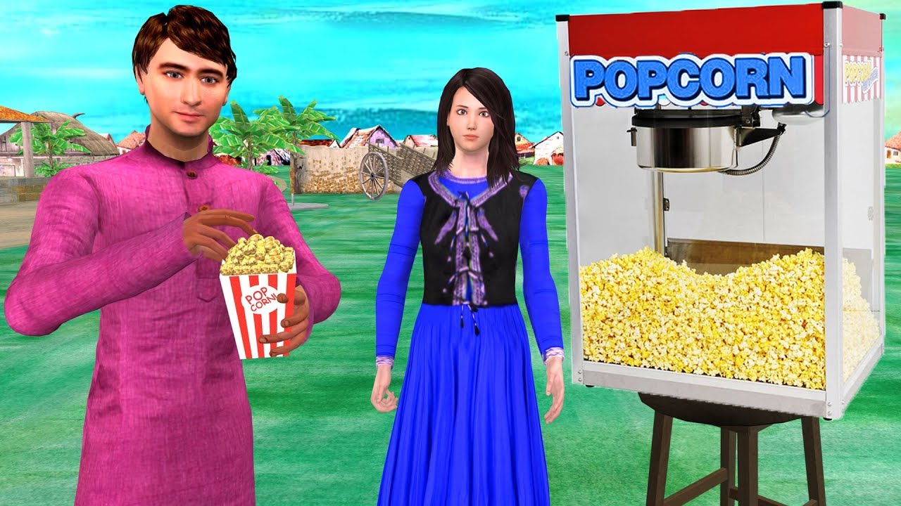 लालची पॉपकॉर्नवाला Greedy Popcorn Wala Funny Hindi Comedy Video