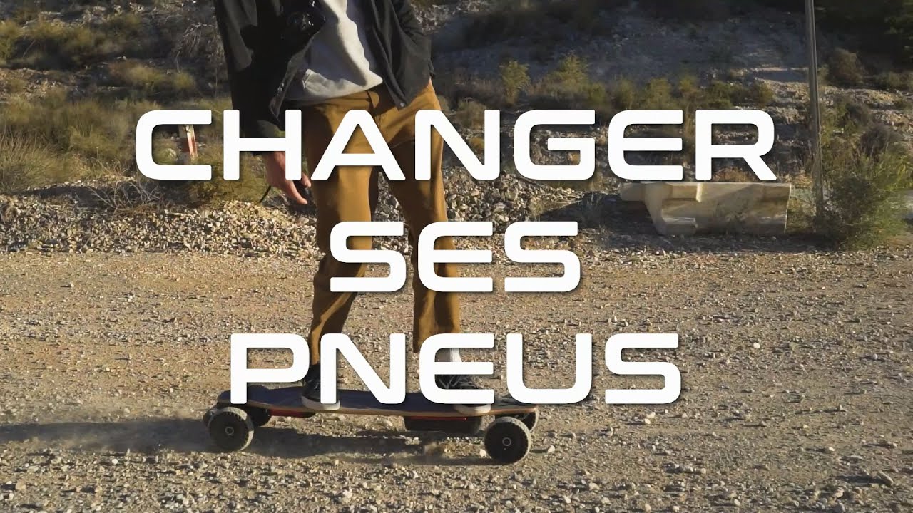 Tuto skate électrique : comment changer ses pneus
