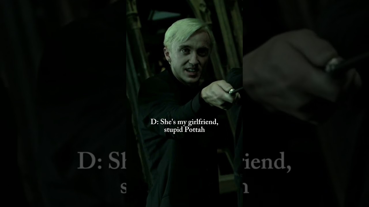 Hermione's sister// y/n x Draco #harrypotter #hogwarts #dracomalfoy #shorts