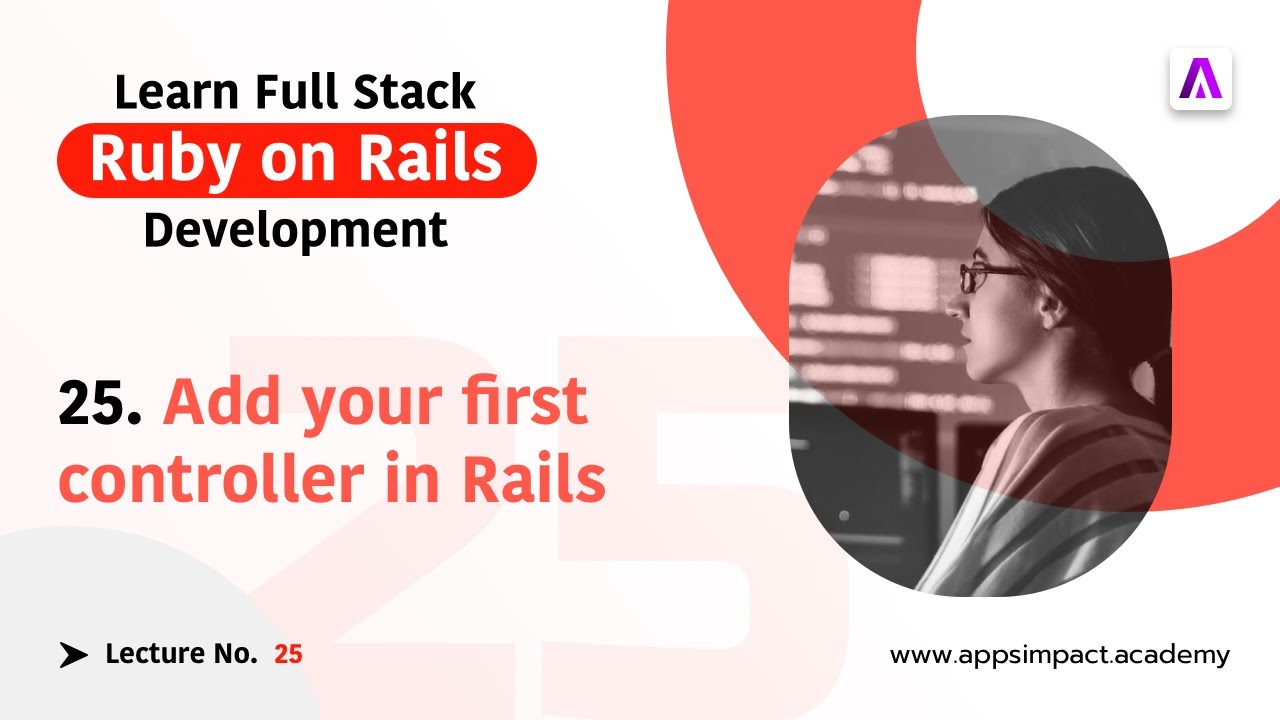 Add you first controller in Rails