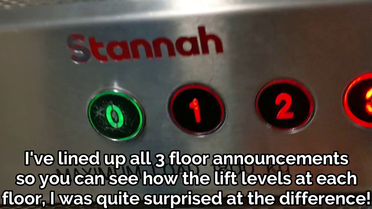 Tesco High Wycombe Lifts - weird levelling!