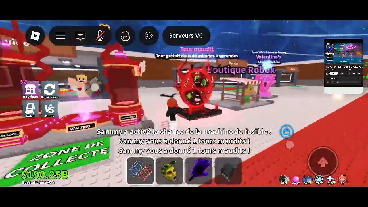 Je fait un admin abuse avec vou