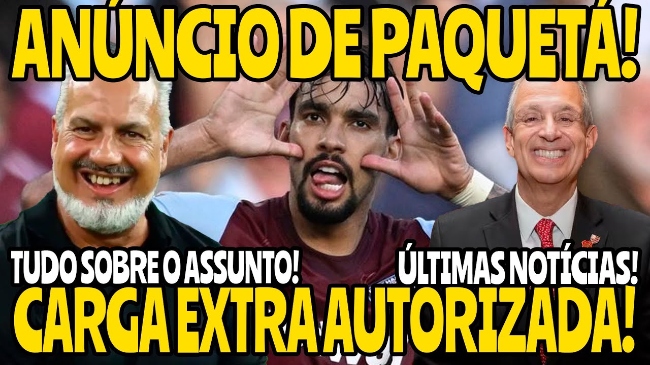 FLAMENGO QUEBRA INTERNET! ANÚNCIO DE PAQUETÁ l CARGA EXTRA CONFIRMADA E MUITO MAIS!