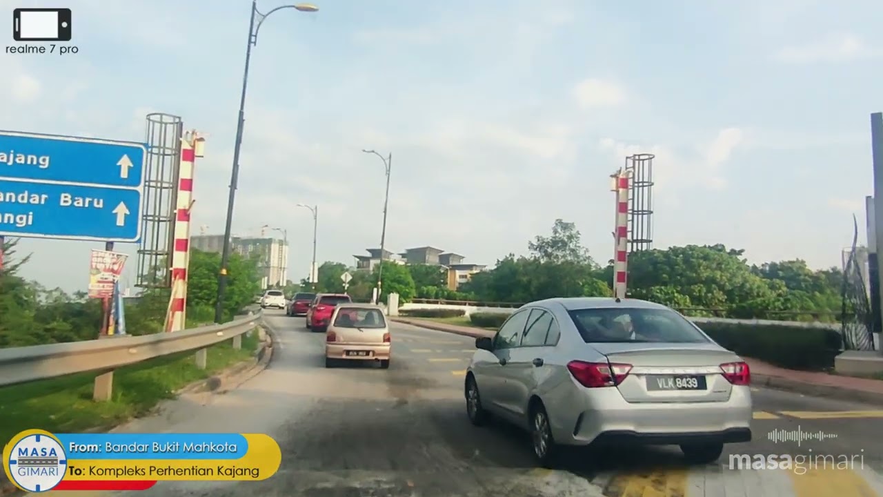 MALAYSIA ROAD DASHCAM  | SHORTCUT ROAD  |  BDR BUKIT MAHKOTA -  KOMPLEKS PERHENTIAN KAJANG