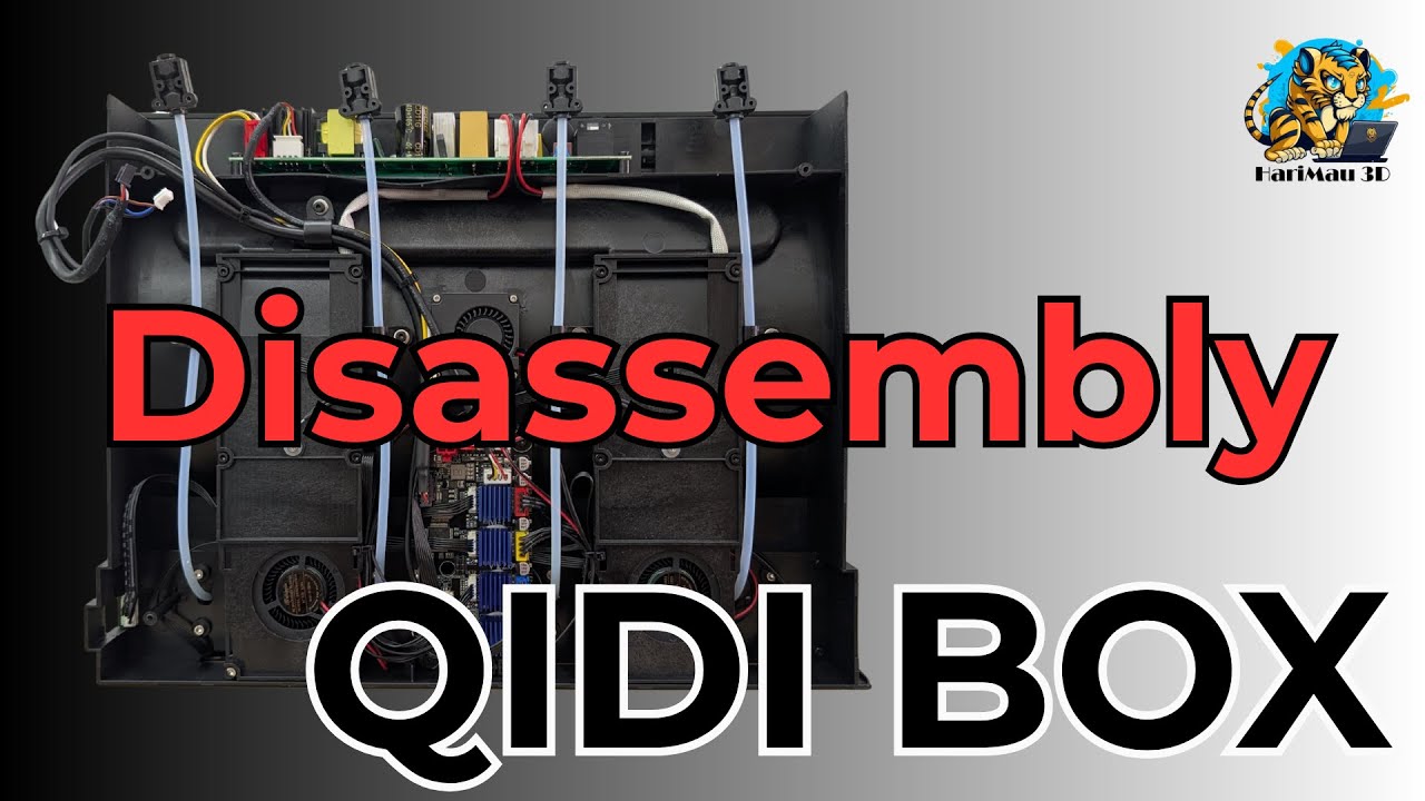 Disassembly the QIDI BOX