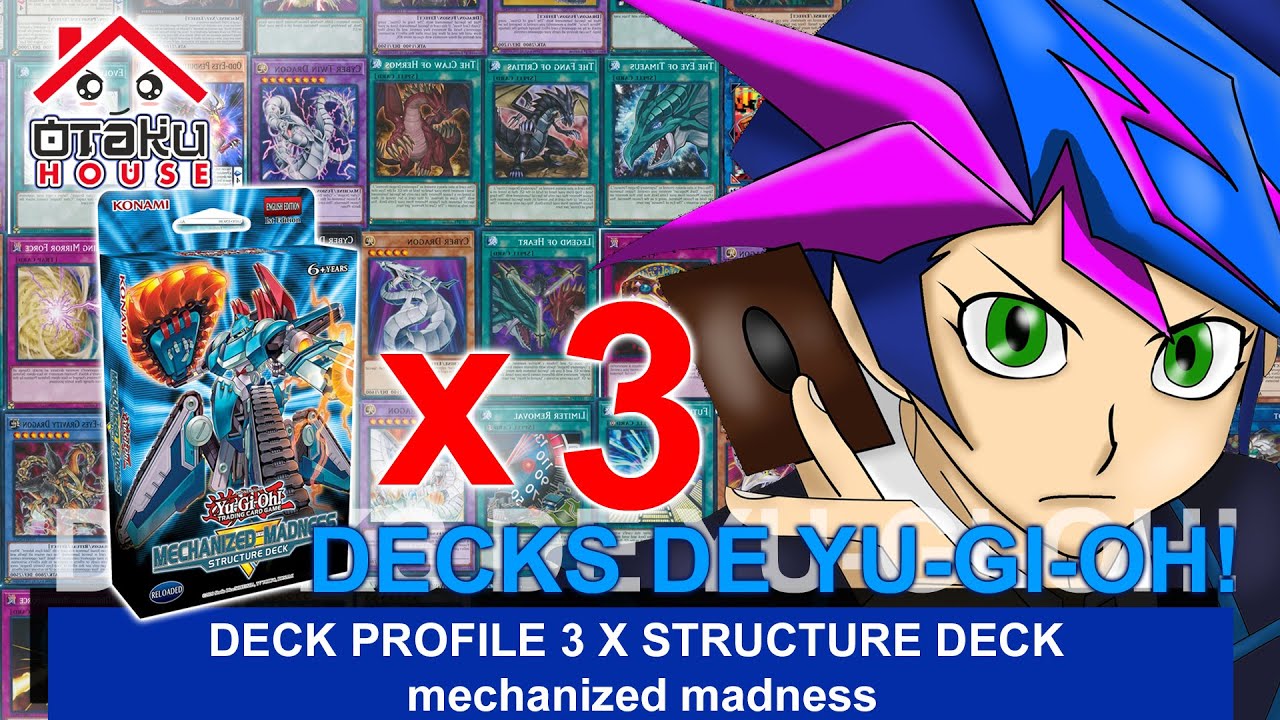 Deck Profile Mechanized Madness – Usando 3 Decks Estructurados