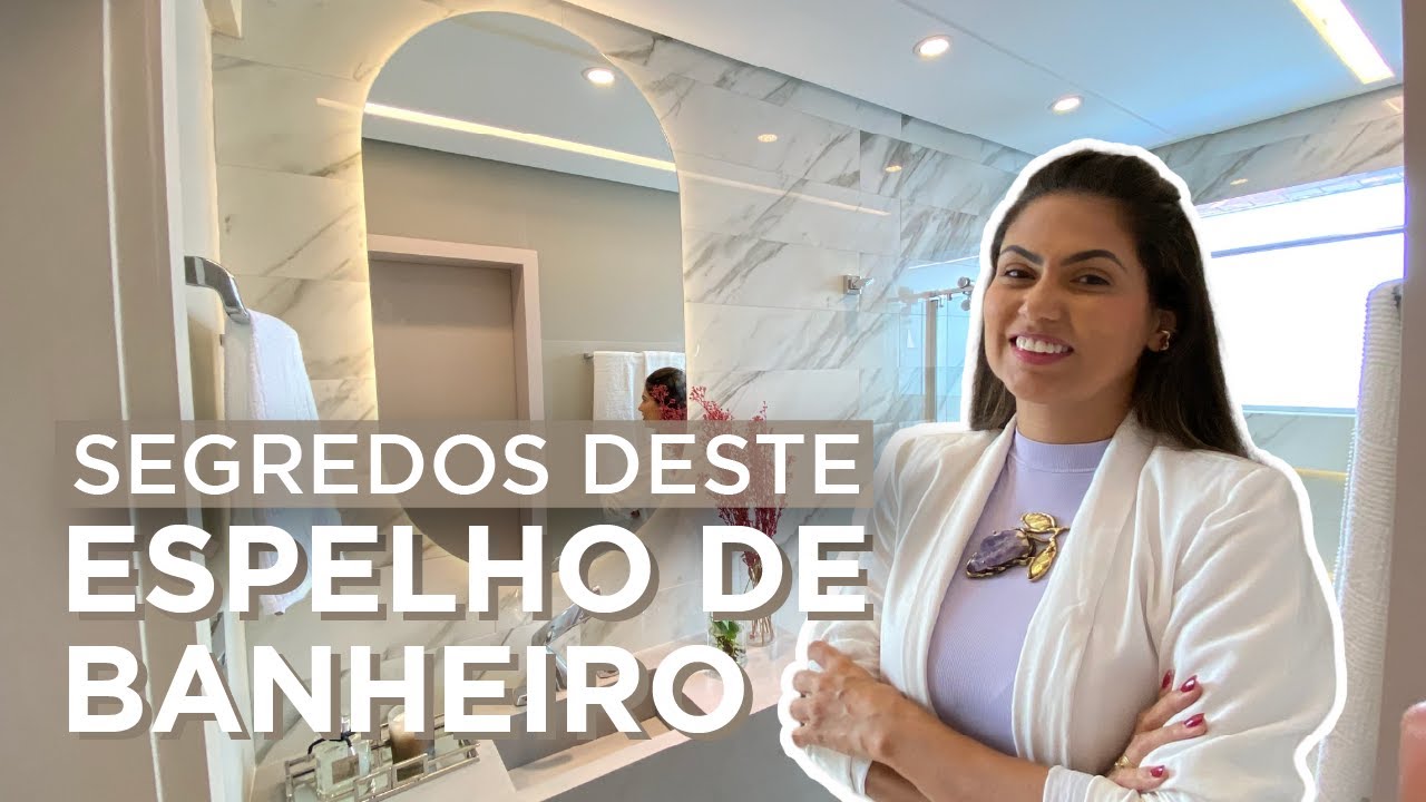 Espelho Com Led Para Banheiro  • LARISSA REIS ARQUITETURA