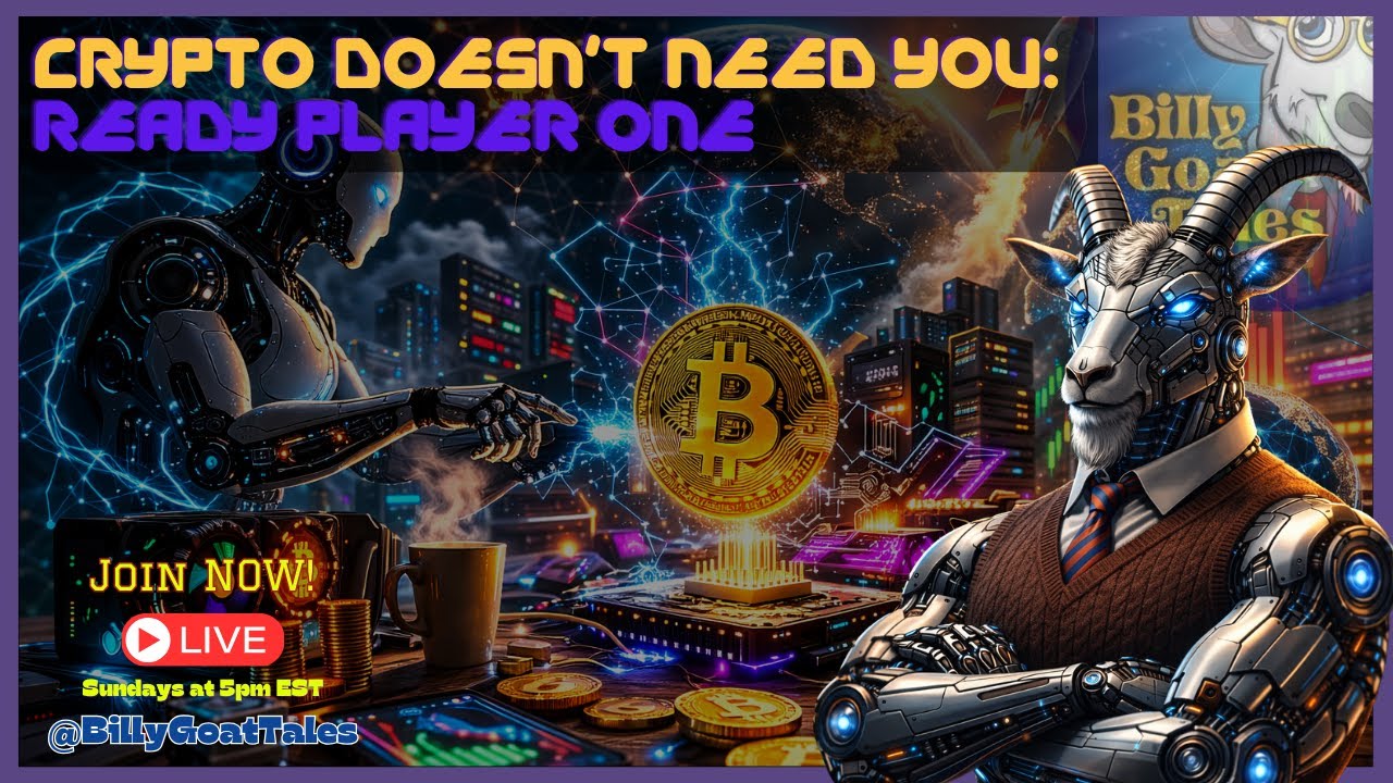 Are AI Agents About to Take Over Crypto Markets? | BillyGoatTales Live