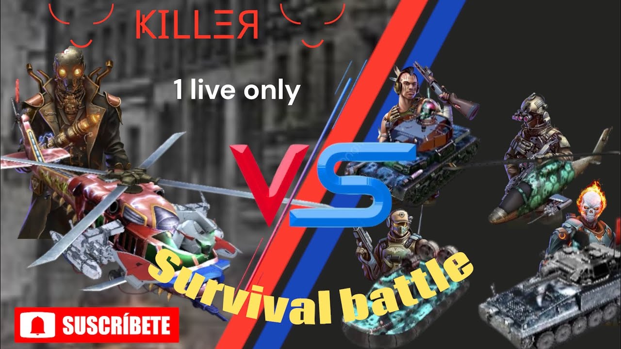 Killer vs 4 player only one live 