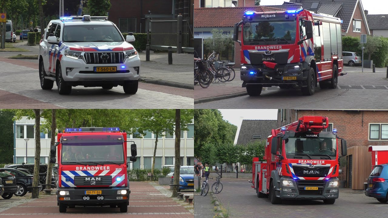 Zeer grote brand bij ABZ Diervoeders aan de Westkadijk in Nijkerk | Brandweer met spoed onderweg