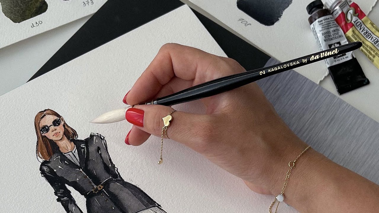 da Vinci Live with artist Victoria Kagalovska and BLACK & WHITE SIGNATURE EDITION Series 11492