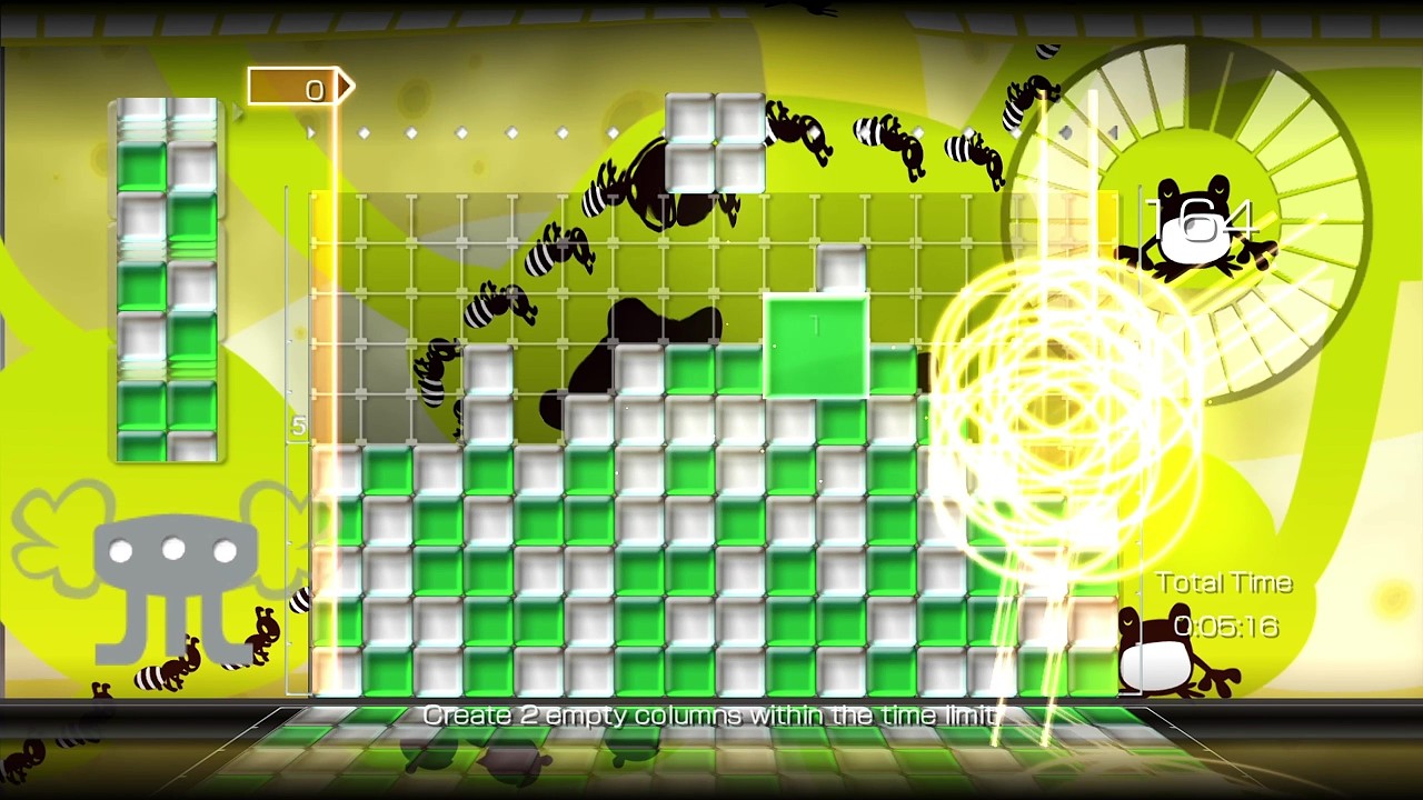 Lumines Supernova - Dig Down Mode Walkthrough 