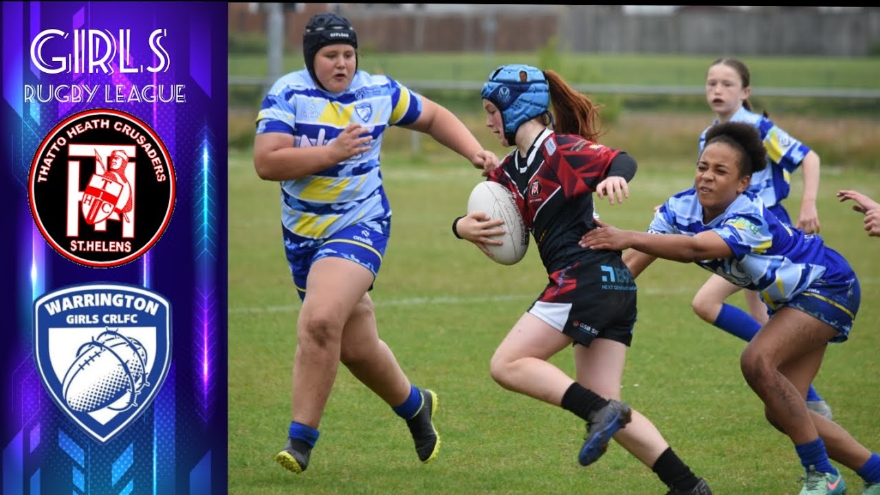 U12 Girls rugby league Warrington Vs Thatto Heath Crusaders Full Match