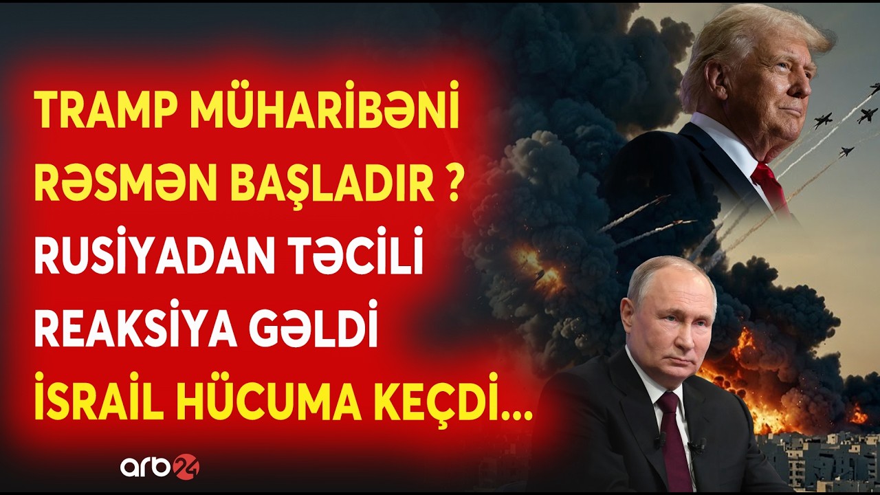 SON DƏQİQƏ! M&Uuml;HARİBƏ YENİDƏN BAŞLADI? - Rusiya PROSESƏ M&Uuml;DAXİLƏ ETDİ - İsrail H&Uuml;CUM BAŞLATDI