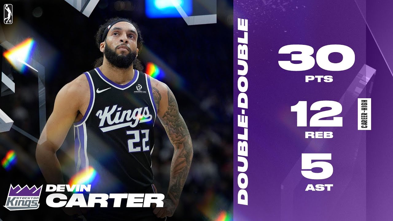 Devin Carter Shows Out With Double-Double 30 PTS 12 REB