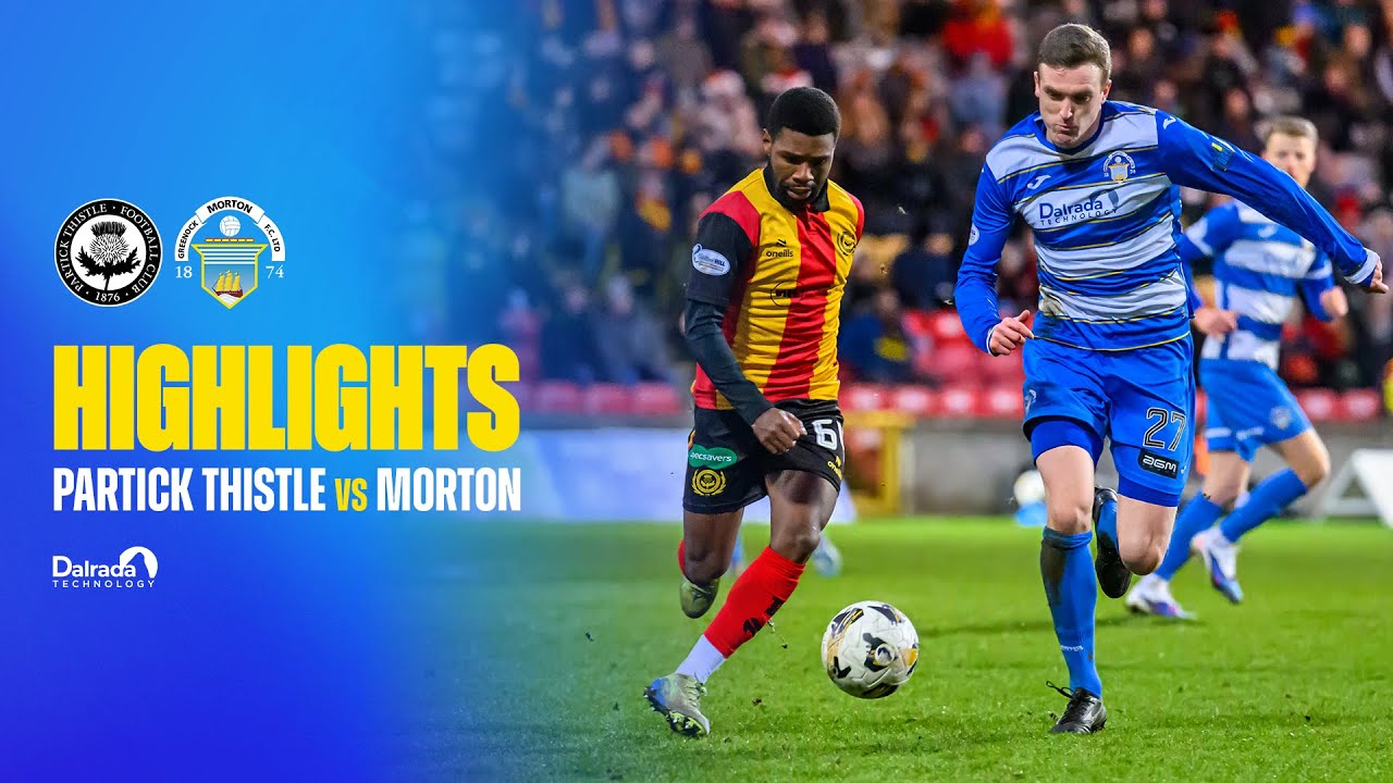 Partick Thistle vs Greenock Morton | William Hill Championship | 03/01/26