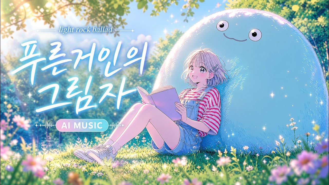푸른 거인의 그림자 풀버전 | Light Indie Rock 성장의 고마움 💙 LIALIA #aimusic