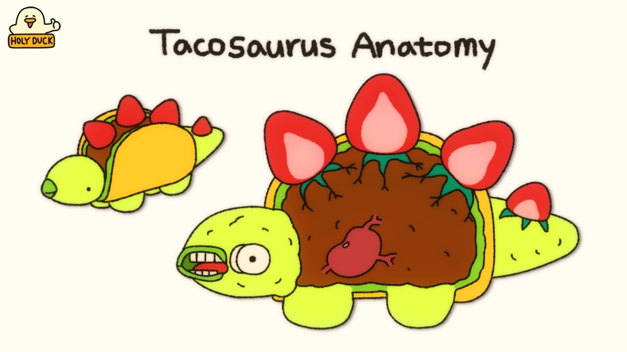 Stegosaurus is a Taco.